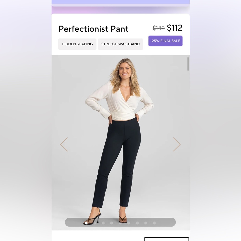 Honey love Brand Perfectionist Pant.  Size Small. Brand new with tags .